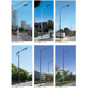 China 6M Q235 galvanized airport LED street light pole manufacturers supplier