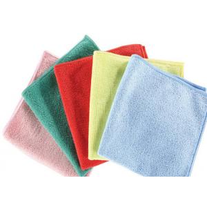 China Customer Logo Microfiber Terry Towel Universal Cleaning Cloth For Bathroom supplier