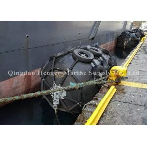 Pneumatic Rope Type Marine Dock Rubber Bumpers Fenders On The Shipboard For Berthing