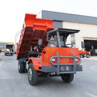 China Fuel Efficiency Underground Mining Truck 10 Ton Articulated Truck With Canopy Cabin on sale