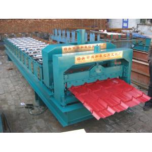 Glazed Roof Tile Roll Forming Construction Machine Tile Machine for Sale