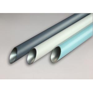 China High Intensity Aluminium Tube Profiles Bright Silver Anodized Weather Resistance supplier