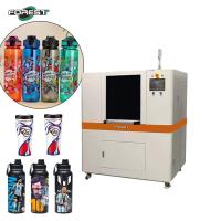 China 220V Cylinder Inkjet Printer Stainless Steel Thermos Bottles Glassware Aluminium Can Printing Machine on sale