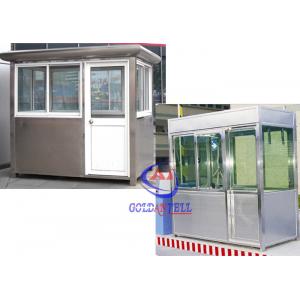 China Steel Panel Security Prefabricated sentry box shed for garden , beautiful supplier