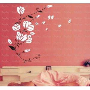 China Custom Wall Flower Stickers G187, Decorative Wall Stickers /Floral Wall Stickers /Design Wall Sticker supplier