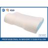 Different Height Wave Memory Foam Contour Pillow with Deluxe Comfort Pillow