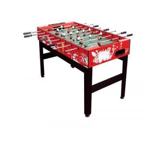 China Solid MDF Colorful 48 Foosball Table Wood Soccer Table With Chromed Steel Rod supplier