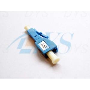 China LC 2 dB Blue Fiber Optic Attenuator Environmental Stable With 1240nm - 1620nm Wavelength supplier