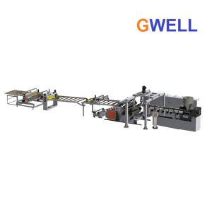 China PP PE ABS PVDF Cabinet Board Extrusion Line 600kg/H 1000 - 2000mm Width supplier