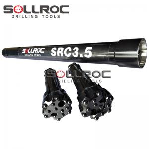 China Black Remet Thread RC Drill Hammer 98-115mm hole range For Geologic Exploration supplier