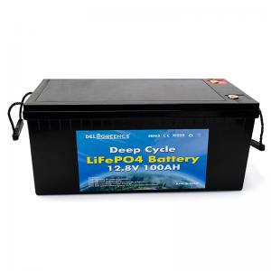 12.8V 100Ah Li Ion Battery Pack Lifepo4 Rechargeable For Dual Electric Bicycle