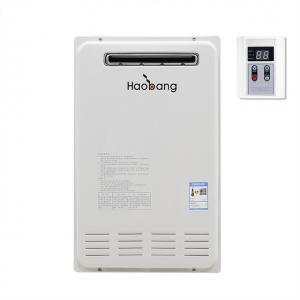 110-220V NG Natural Gas Water Heater Outdoor 18L With Double Pipe