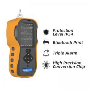 China TFT LCD Display CO H2S CO2 pid voc NH3 NO2 SO2 Portable Multi Gas Detector For Gas Leak Test supplier