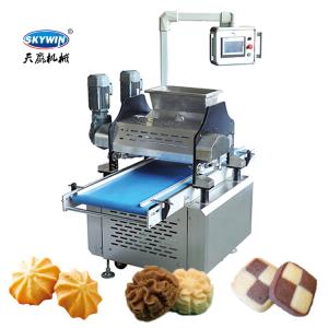 China Cookies automáticas pequenas industriais do coco que fazem o controle do PLC da máquina supplier