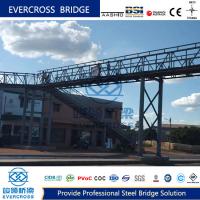 China Portable Steel Modular Footbridge With Paint Surface Low Cost on sale