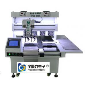 LED Soft Strip Soldering Machine , Multiple Iron Head Double Platform Soldering Equipment