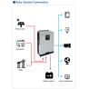 24V 60A 3500VA Hybrid Solar Inverter With Mppt Charge Controller 3.5KVA solar inverter