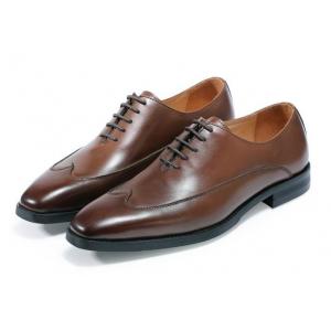 China OEMサービスとのダービーのBrogueのオックスフォード メンズ革服靴の古典的なハンドメイド wholesale