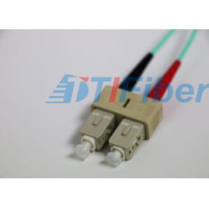 SC / UPC Fiber Optic Patch Cord Multimode / FTTH Network optical patch cord