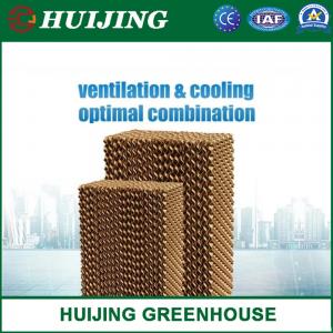 China Evaporative Cooling Pad/Cooling System Black Color Cooling Pad/Wet Curtain Used for Greenhouse/Poultry Farm on sale 