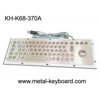 China Mounted 67 Keys Industrial Computer Keyboard , Dust Proof Keyboard In Metal on sale