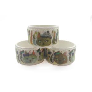 China 30mm Colorful Cat Washi Paper Custom Sticker Tape supplier