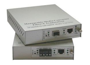 16 TCP / UDP Standalone Manageable Media Converter With IP-based Web Interface