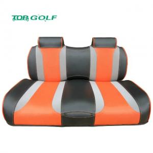 China Leather Golf Cart Rear Seat Covers Universal Rear Replacement Cushions supplier