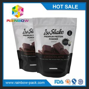 Premium Protein Powder Personized Foil Pouch Packaging gravure printing