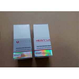 Laser Foil Stamped 10ML Vial Boxes Foldable Paper For 10 Ml Glass Bottle