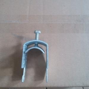 1 1 4" 3 8" 3 4" Metal Conduit Clamps With PVC Sleeve One Piece Cable