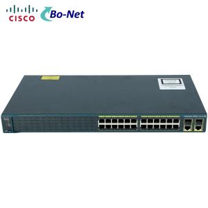 China Cisco WS-C2960+24TC-S 2960 plus 24 LAN Lite de 10/100 + 2 T/SFP a contrôlé le commutateur de réseau Ethernet supplier
