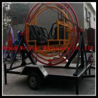 China newest gyroscope at low price/ rotating human gyroscope with trailer/outdoor human gyroscope for sale on sale