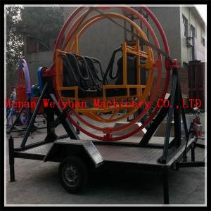 China newest gyroscope at low price/ rotating human gyroscope with trailer/outdoor human gyroscope for sale supplier