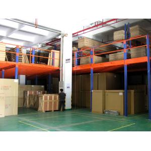 China Conveninet Storage Industrial Mezzanine Floors , 500kg - 1000kg Per Square meter supplier