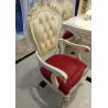 Crooked Legs Classic French Furniture / French Look Furniture Red Color Seat