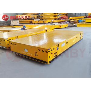 China Industrial Heavy Duty Platform Transfer Trolley On Rail supplier