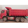 Hydropower Construction Tipper Dump Truck , SINOTRUK Coal Mining Dump Trucks