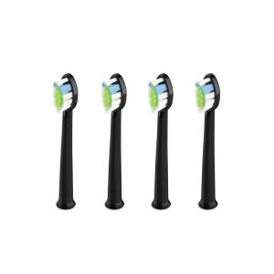 China Black Oral Care Electric Toothbrush Replacement Heads OEM ISO13485 supplier