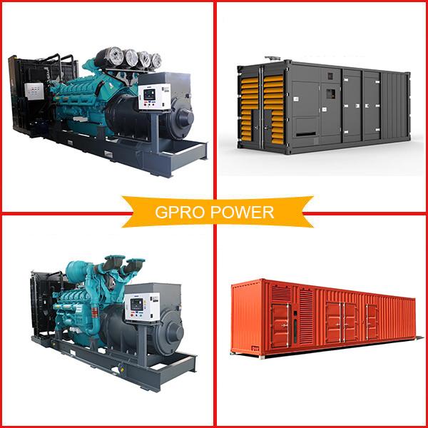 12VDC Start Method Low Noise Electricity Generator for Land Applications