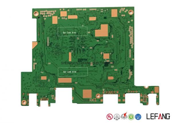 1.0mm 6L OSP 94V0 Medical Equipment PCB Board Multilayer 126 * 91 Mm