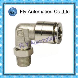 China 90 degree right angle can be rotated Pneumatic Tube Fittings PL series supplier