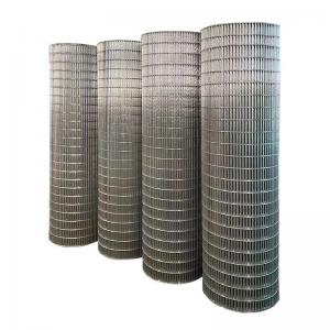 Galvanized Electro Steel Wire Mesh Hot Dipped Welded Panel PVC Coated For Garden Fence