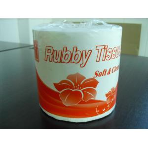 China Virgin White Toilet Tissue Paper Roll supplier