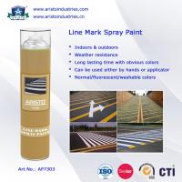 China Acrylic Aerosol Line Mark Floor / Road Marking Spray Painting 750ml Weather Resistance on sale