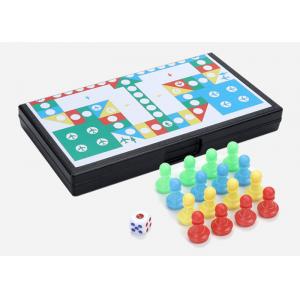 China Ready To Ship Portable Folding Travel Magnetic Chess Board Game For Kids supplier
