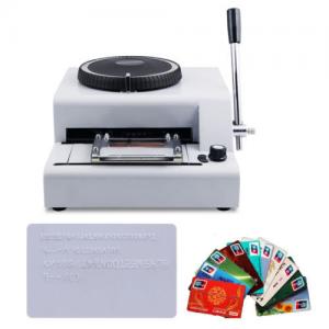 2016 new hot sale low price manual credit card embossing machine