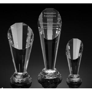 spotlight crystal award/2d laser engraving crystal trophy/3d laser engraving blank crystal