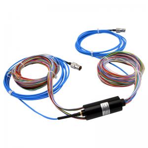 China Hybrid Slip Ring 24 Circuits  with Low Electrical Noise supplier