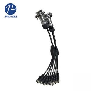 China Water Resistant 5 Pin Connector Cable For 360 View Car Camera System supplier